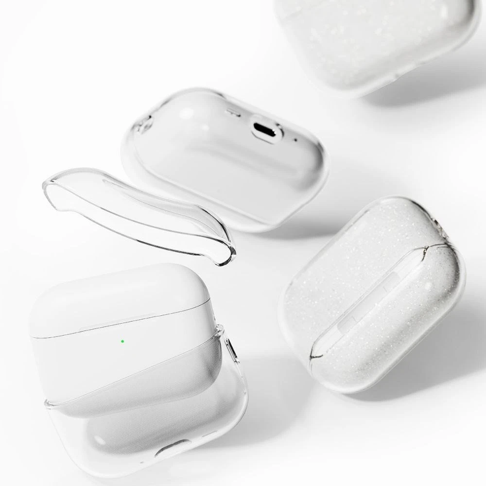 Dėklas „Ringke Air Case“, skirtas „AirPods Pro 3“ ausinėms – skaidrus