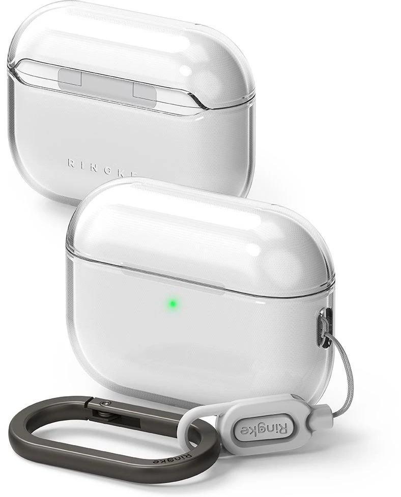 Dėklas „Ringke Air Case“, skirtas „AirPods Pro 3“ ausinėms – skaidrus