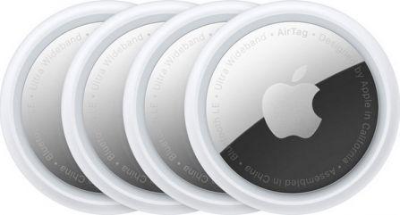 Apple Airtag 4 Pack – Baltos spalvos