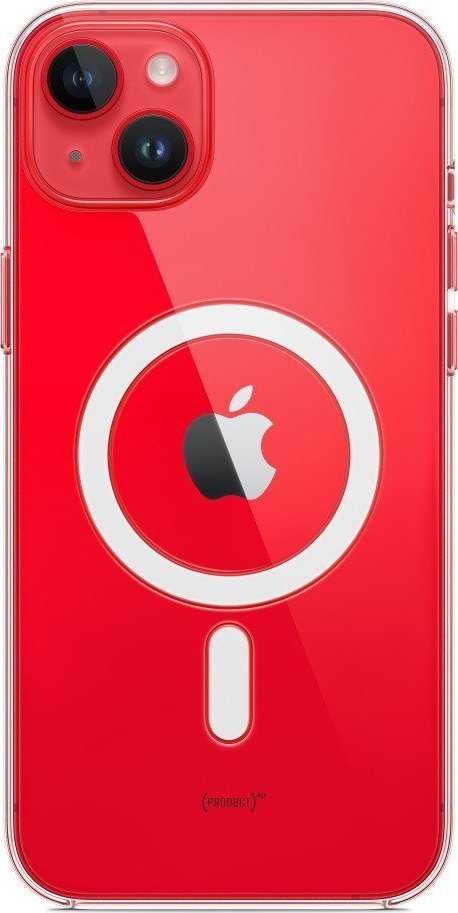 Apple iPhone 14 Plus skaidrus dėklas su MagSafe Transparent