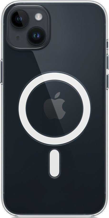 Apple iPhone 14 Plus skaidrus dėklas su MagSafe Transparent
