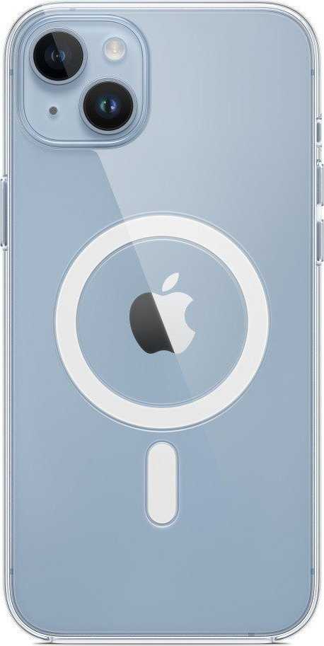 Apple iPhone 14 Plus skaidrus dėklas su MagSafe Transparent