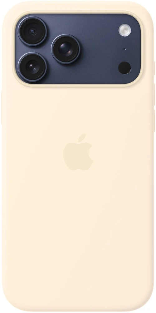 Apple iPhone 17 Pro Max Silicone Case with MagSafe – Vanilla - MHW54ZM/A