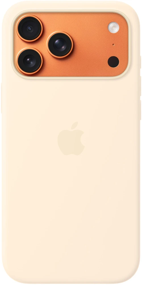 Apple iPhone 17 Pro Max Silicone Case with MagSafe – Vanilla - MHW54ZM/A