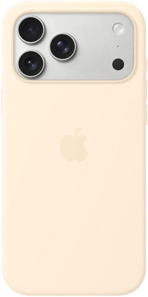 Apple iPhone 17 Pro Max Silicone Case with MagSafe – Vanilla - MHW54ZM/A