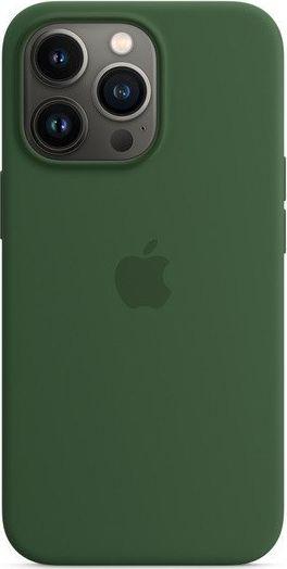 Apple iPhone 13 Pro Silikoninis dėklas su MagSafe, Žalias (Clover)