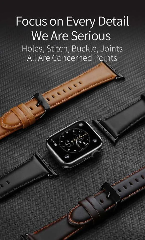 Apyrankė Dux Ducis Business Series Apple Watch 38/40/41mm Juodas