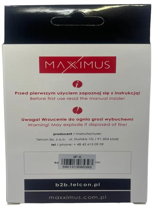 AKUMULIATORIUS MAXXIMUS IPHONE X 2716mAh