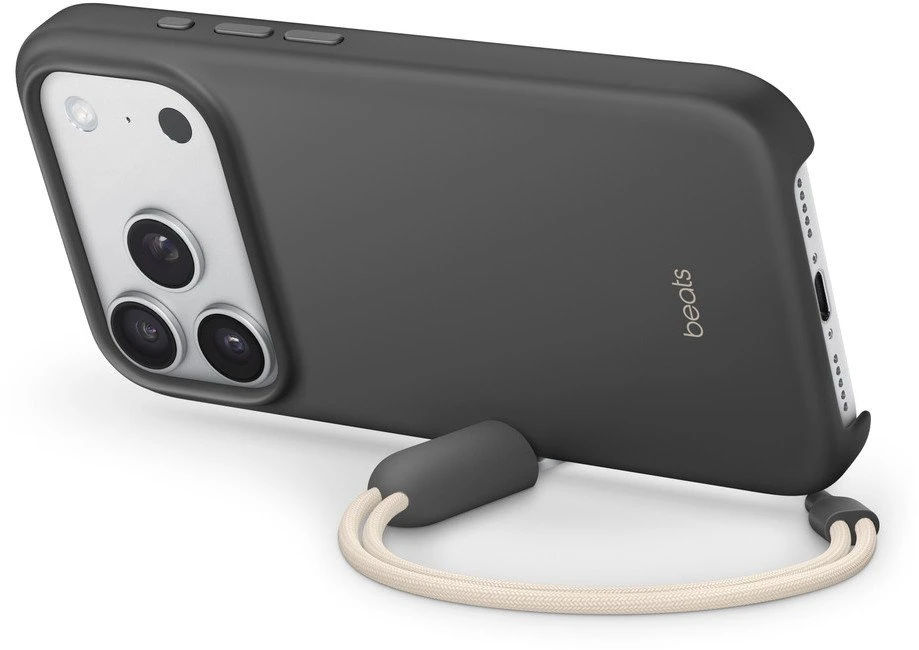 Beats iPhone 17 Pro Kickstand Case with MagSafe and Camera Control - Granite Gray - MGY74LL/A