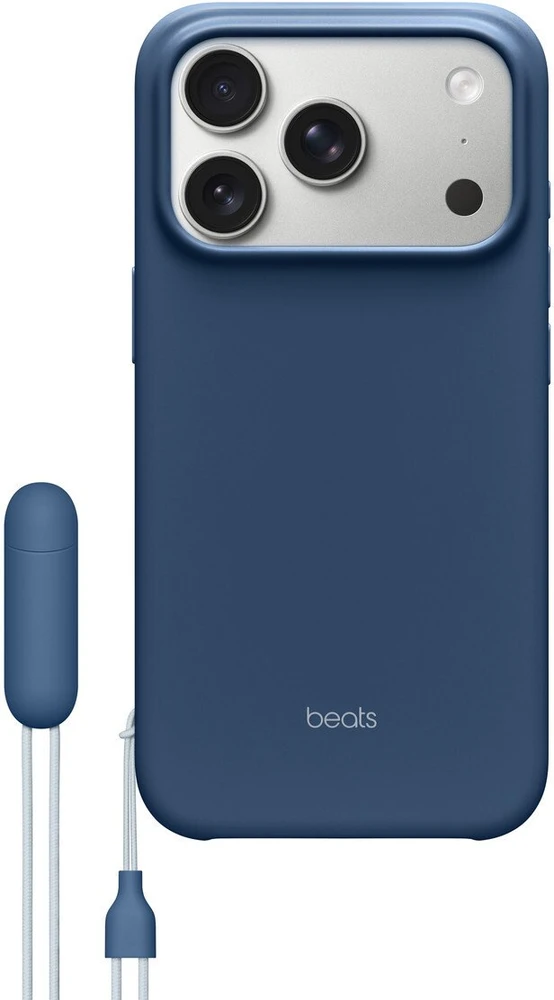 Beats iPhone 17 Pro Kickstand Case with MagSafe and Camera Control - Bedrock Blue - MGTP4LL/A