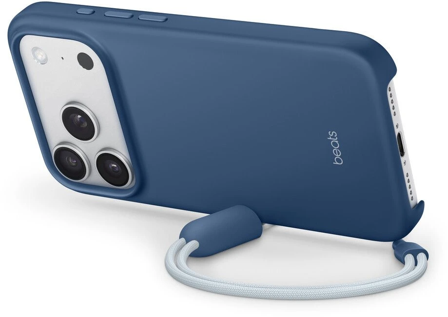 Beats iPhone 17 Pro Kickstand Case with MagSafe and Camera Control - Bedrock Blue - MGTP4LL/A