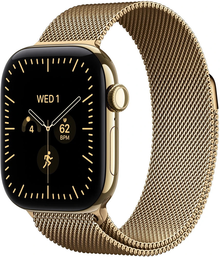 Apple Bransoleta mediolańska w kolorze żywego auksinė laikrodžio korpusui 40 mm