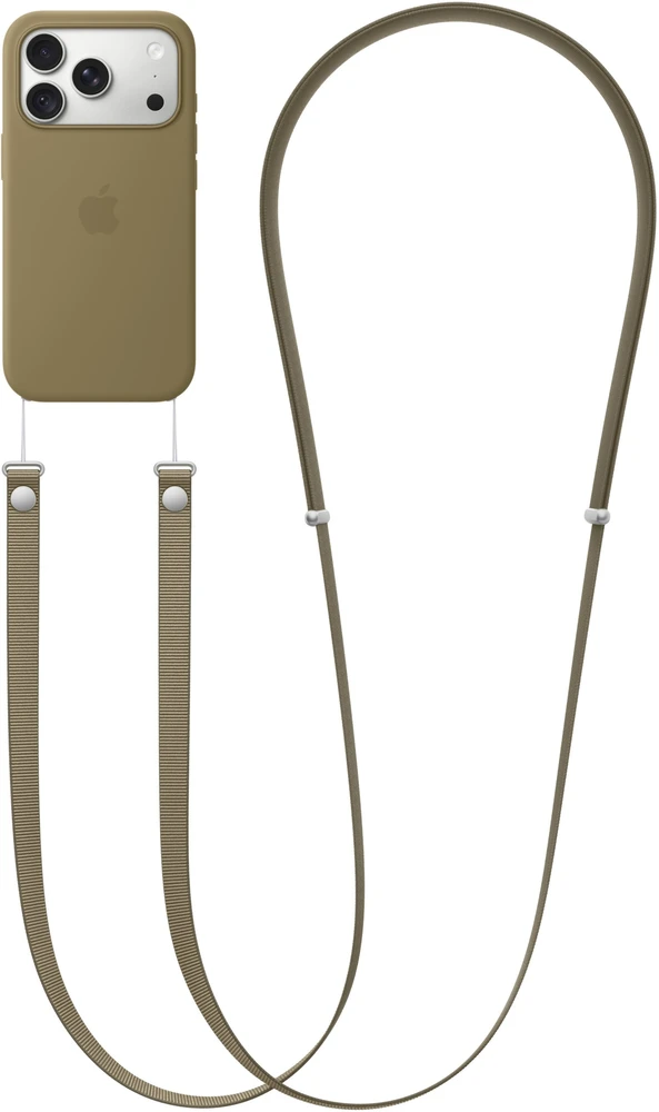 Dėklas Apple skersinis dirželis – alyvuogių spalvos - MK994ZM/A