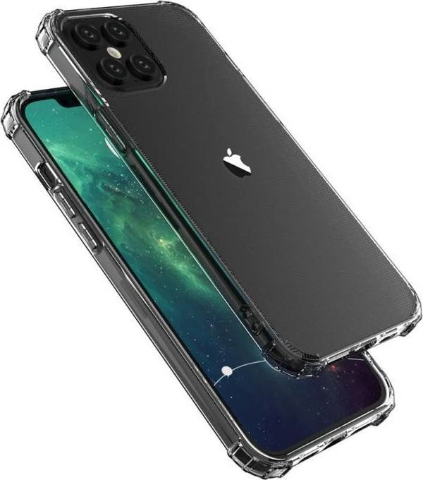 TFO TelForceone "iPhone 13" 6.1 skaidrus 1,5 mm apsauginis dėklas nuo smūgių