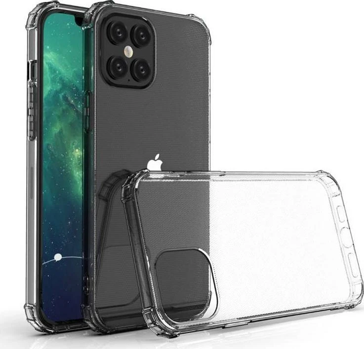 TFO TelForceone Anti Shock 1,5 mm telefono dėklas iPhone 13 Pro 6,1 transparent