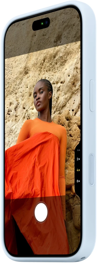 Apple iPhone 18 Pro silikoninis dėklas su MagSafe - Ryškiai mėlyna - MK8W4ZM/A