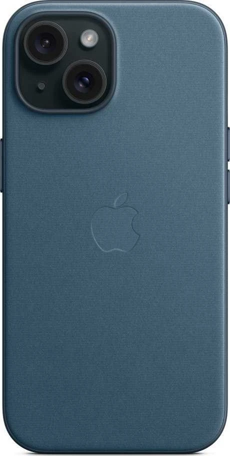 iPhone 15 FineWoven Case with MagSafe - Pacific Blue