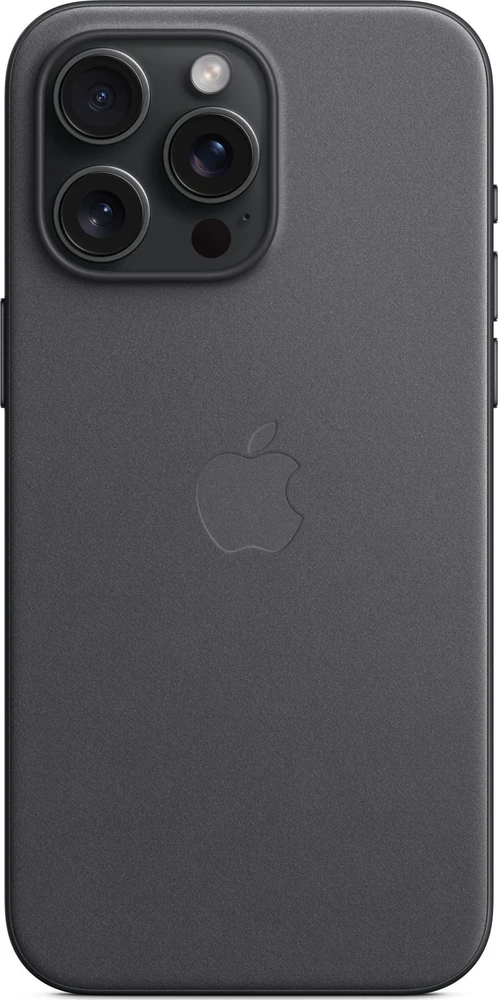 iPhone 15 Pro Max FineWoven dėklas su MagSafe - Juodas