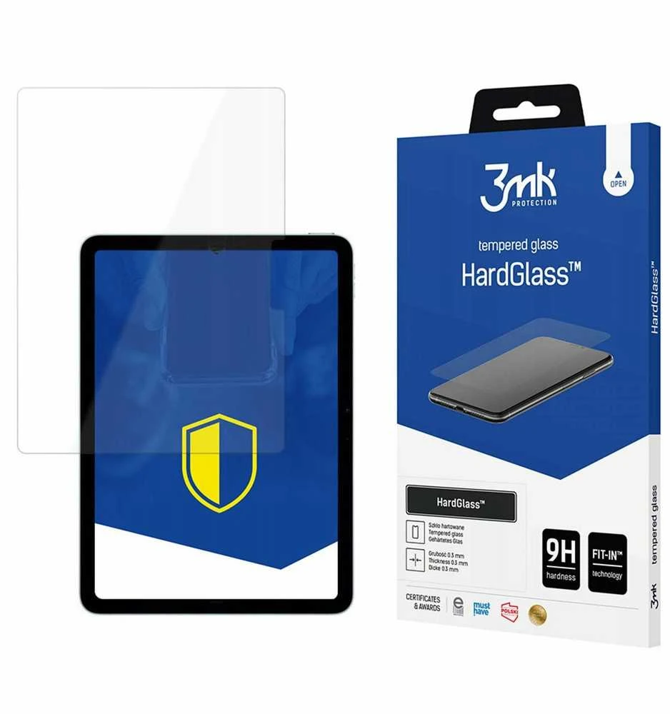 3mk HardGlass™ grūdintas stiklas, skirtas Apple iPad Pro 13" 2024 m. (7 kartos)