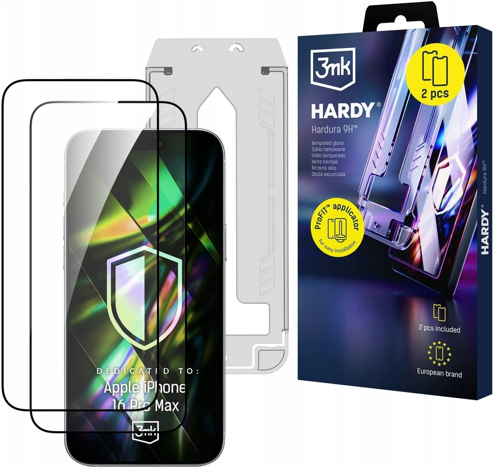 3mk Apple iPhone 16 Pro Max - Hardy Hardura 9H