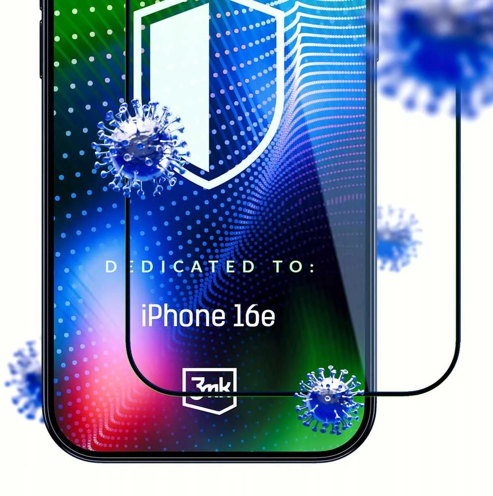 3MK HARDY Ultra Glass Apsauginis stiklas for Apple Apple iPhone 16e / 17e