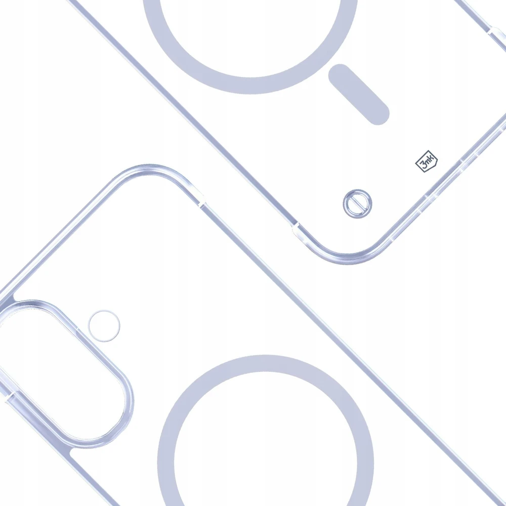 Dėklas 3Mk Apsauginis 3mk Just20g MagCase iPhone 17 - skaidrus