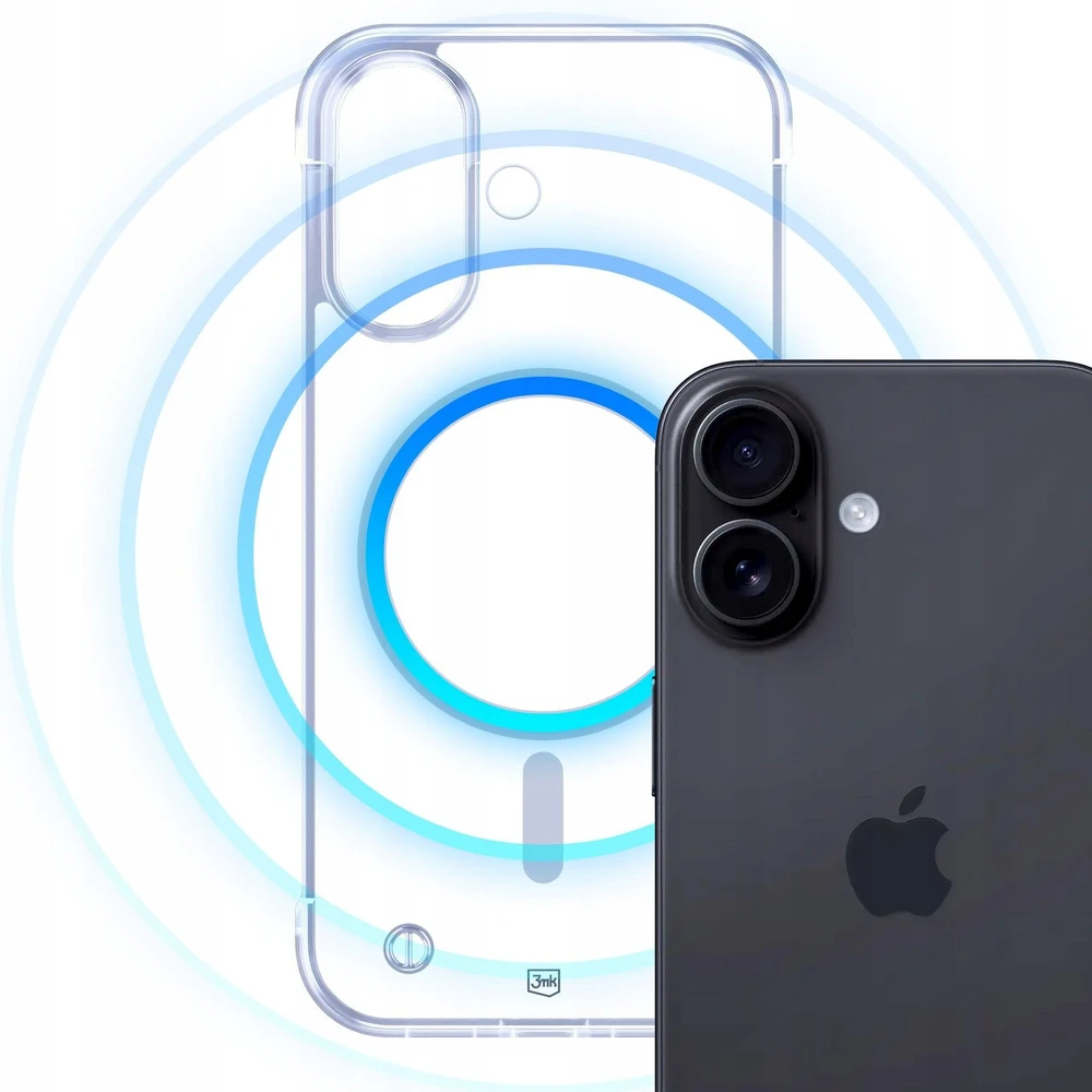 Dėklas 3Mk Apsauginis 3mk Just20g MagCase iPhone 17 - skaidrus