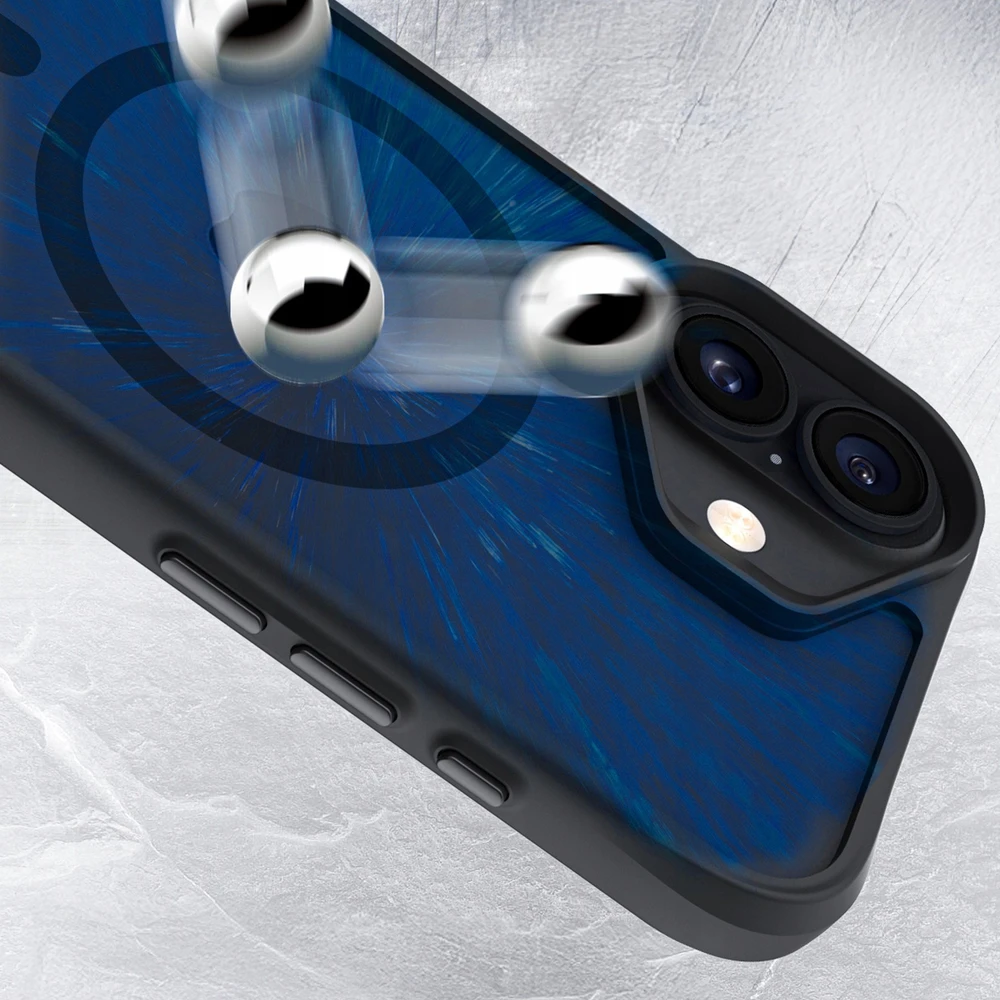Dėklas 3Mk Apsauginis 3mk Satin Armor MagCase iPhone 17 - Juodas