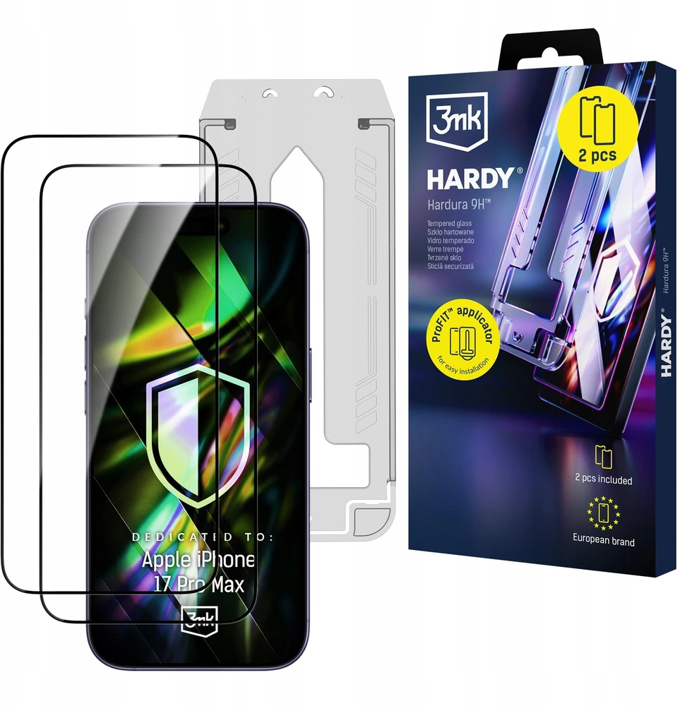 3mk Apple iPhone 17 Pro Max - Hardy Hardura 9H