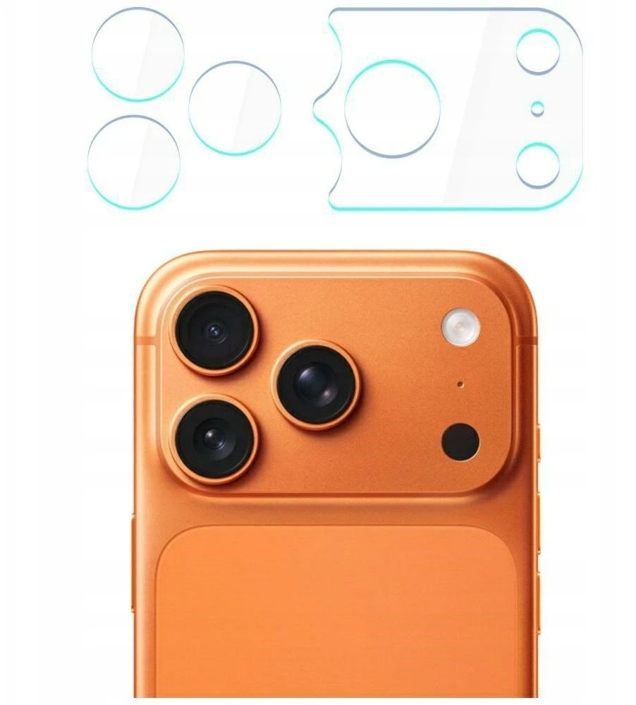 3Mk Kameros stikliuko apsauga iPhone 17 Pro Max