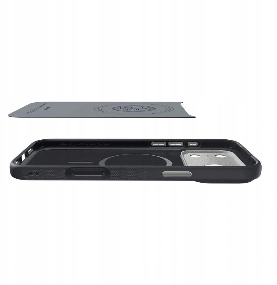 Dėklas Spigen Nano Pop MagSafe, juodas sesame - iPhone 17 Pro Max