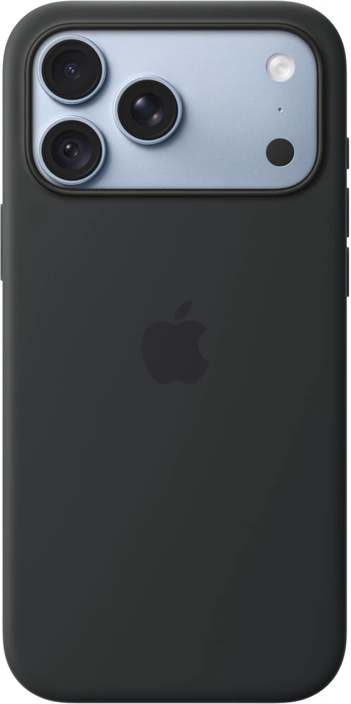 Apple iPhone 18 Pro Max silikoninis dėklas su MagSafe – juodas – MK954ZM/A