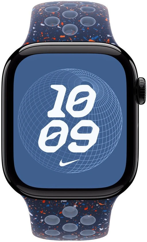 „Apple“ 42 mm mėlynas „Nike“ sportinis dirželis – S/M