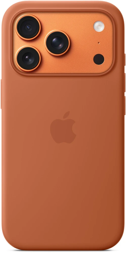 Apple iPhone 17 Pro Silicone Case with MagSafe – Terra Cotta - MGFJ4ZM/A