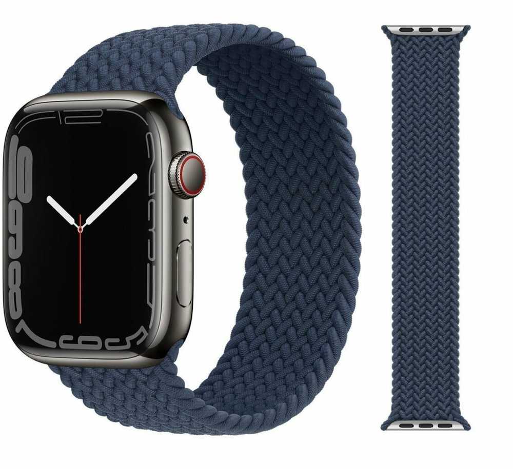 Apple 112800 Apyrankė Watch ML6J3ZM/A pinta Solo LOOP 40/41/42mm SIZE 7 ABYSS Mėlynas SEAL