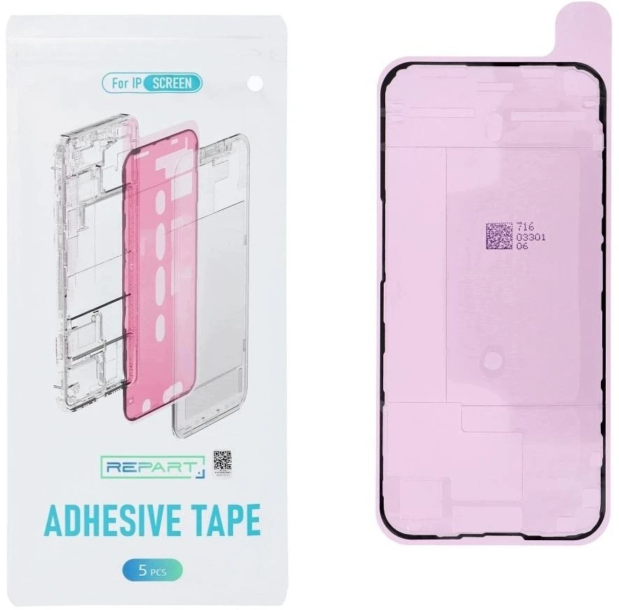 Oem REPART klijai LCD, skirti IPHONE 15 Pro Max (5 vnt. / pakuotė)