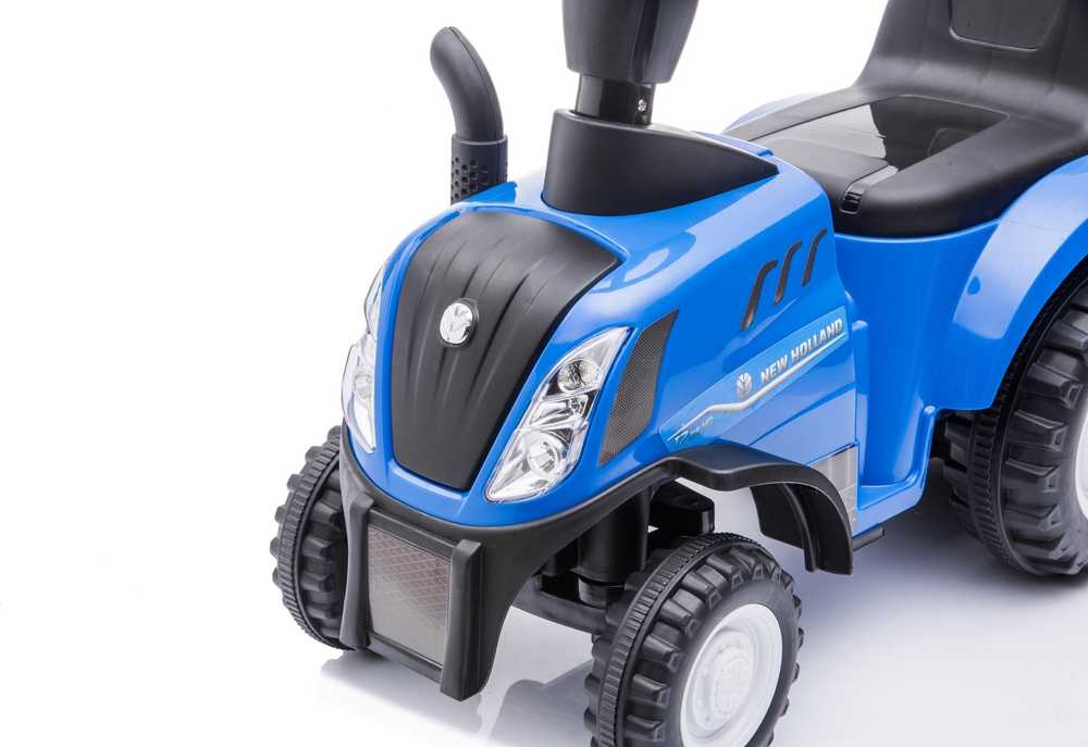 None Žaislinis paspiriamas traktorius NEW HOLLAND 658T, mėlynas
