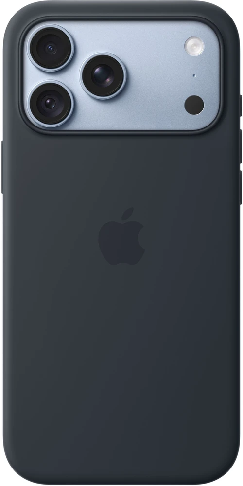 Apple iPhone 18 Pro Max silikoninis dėklas su MagSafe – tamsiai mėlyna – MK944ZM/A