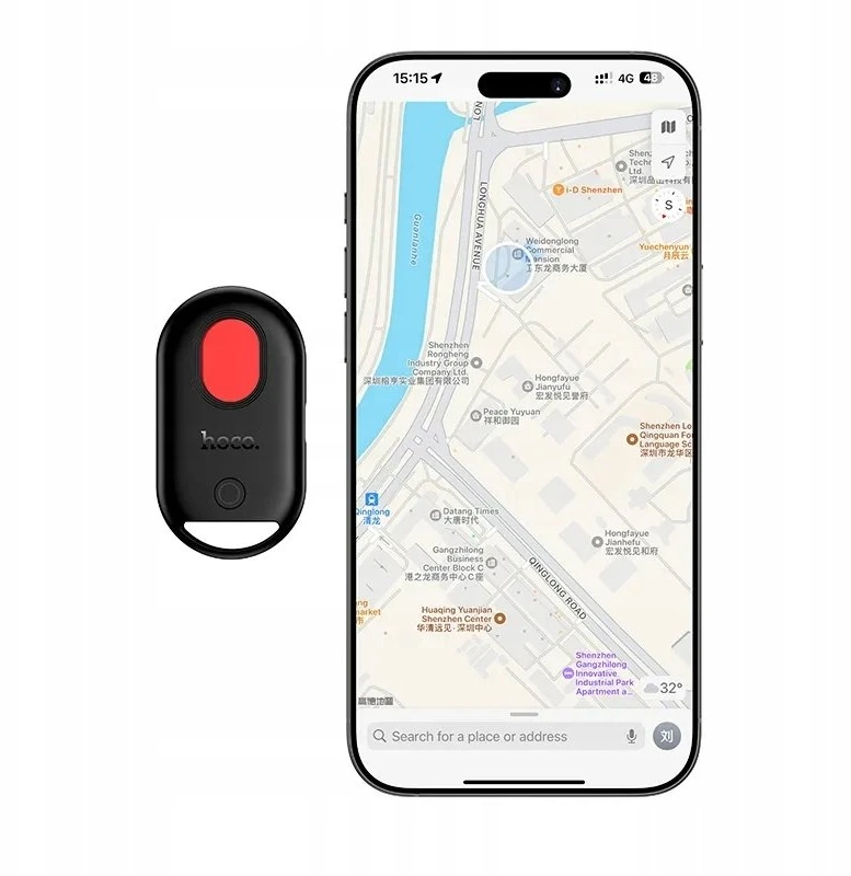 Apple suderinamas ieškiklis „Find My Hoco E95 Juodas“