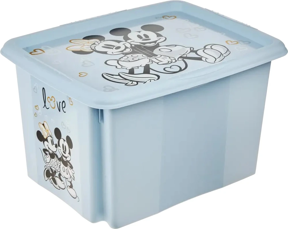 *****KEEEPER dėžė besisukanti 30L Mickey mėlynas 81152