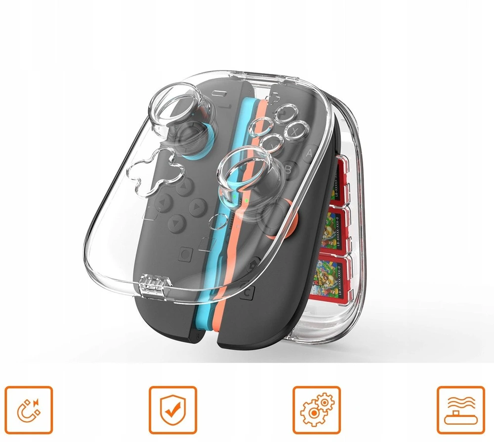 JYS Dėklas Joy-Con valdikliams + žaidimai Nintendo Switch 2 JYS-NS2311 (SB10468)