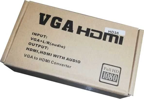 Hd38 Adapteris iš VGA (D-Sub) į HDMI
