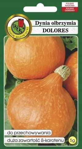 Giant Pumpkin Dolores PNOS Vegetable Seeds, 5g Packaging