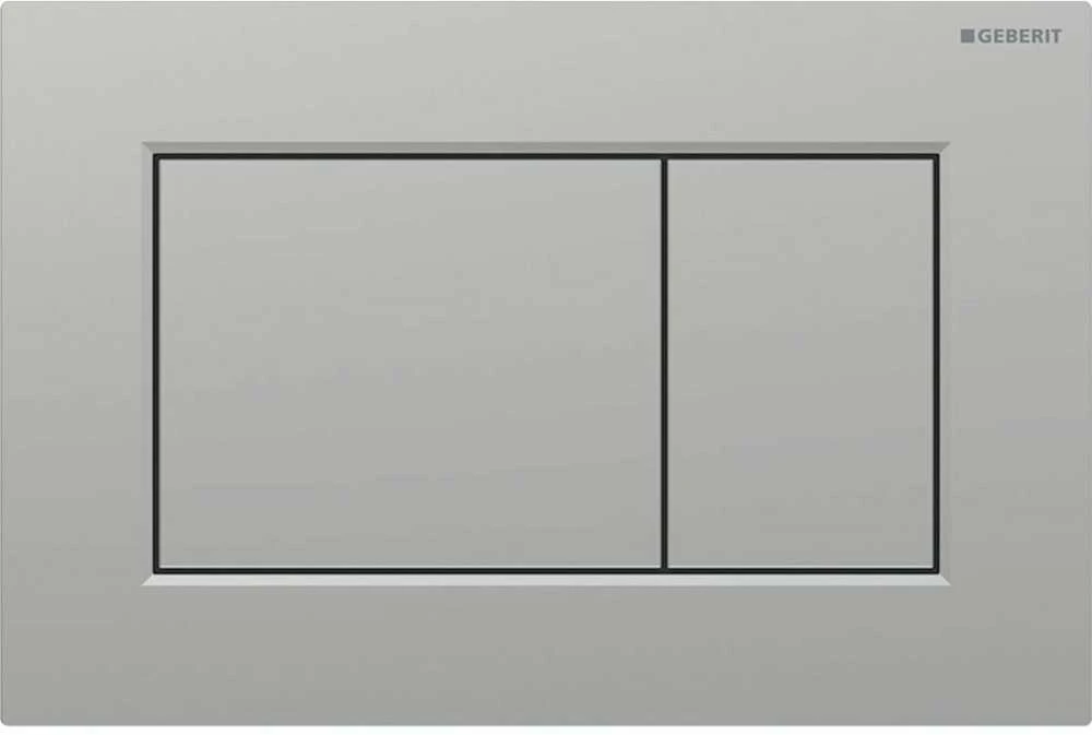 Aptel 115.660.JQ.1 / GEBERIT / SIGMA01 / PRIEKINIS UŽVEDIMO MYGTUKAS, MATINIS CHROME, LENGVAI VALOMAS, STAČIAKAMPIS /