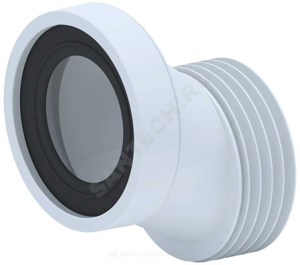 Ani_Plast Unitazo alkūnė Ani Plast W0420, Ø 114 mm