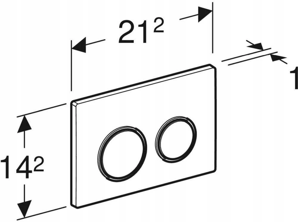 Geberit PRZ.URU.OME.PRZ.BIA.MAT.MAT.EAS.