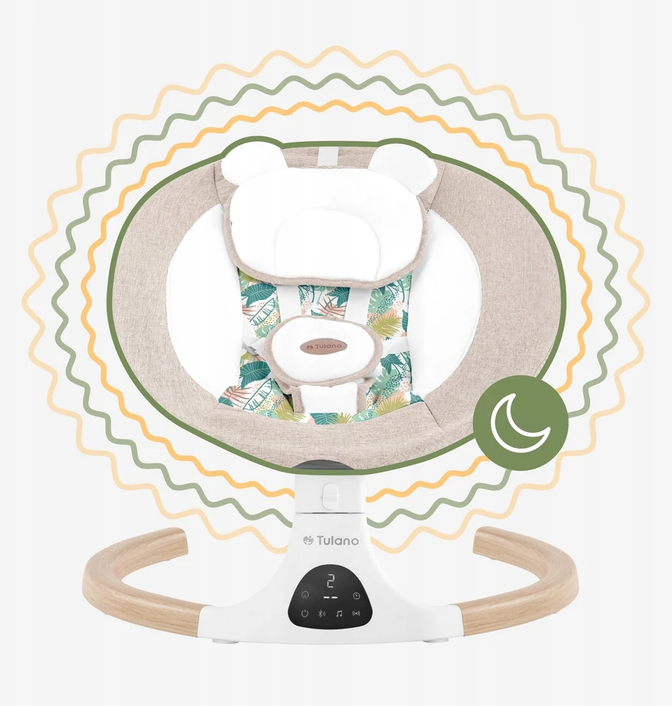 Aptel Electronic rocking chair Astrid 35 rusvai gelsvas