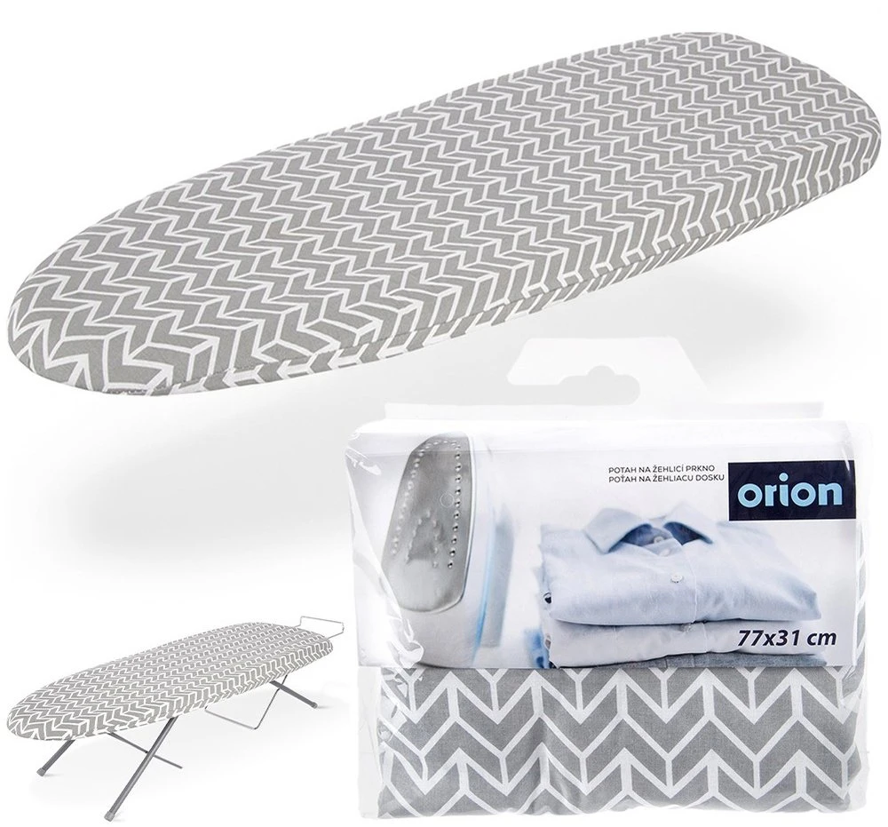 Aptel Orion Lyginimo lenta dangtis 77x31 cm | 100% medvilnė, pilka