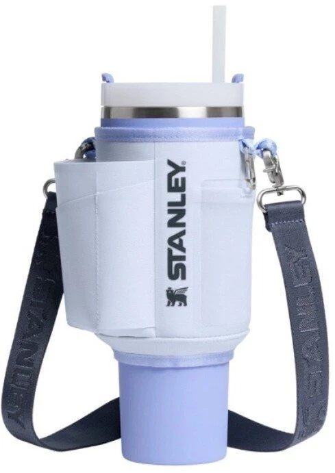 Stanley nešiojimo krepšys termosui su šiaudeliu The All-Day Quencher Carry-All 1.18L šviesiai mėlynas