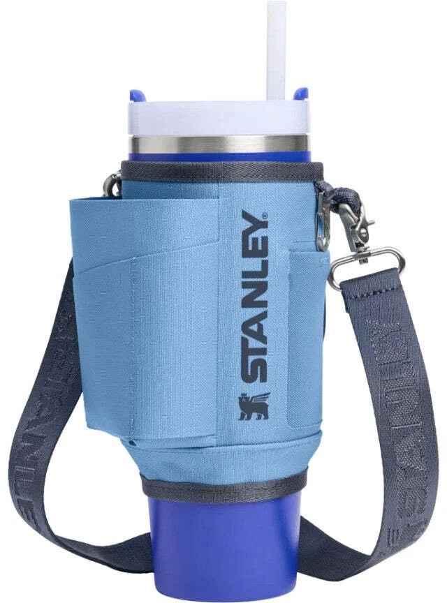 Stanley The All-Day Quencher Carry-All 0,89 l šviesiai mėlynas nešiojamasis dėklas termoso puodeliui su šiaudeliu